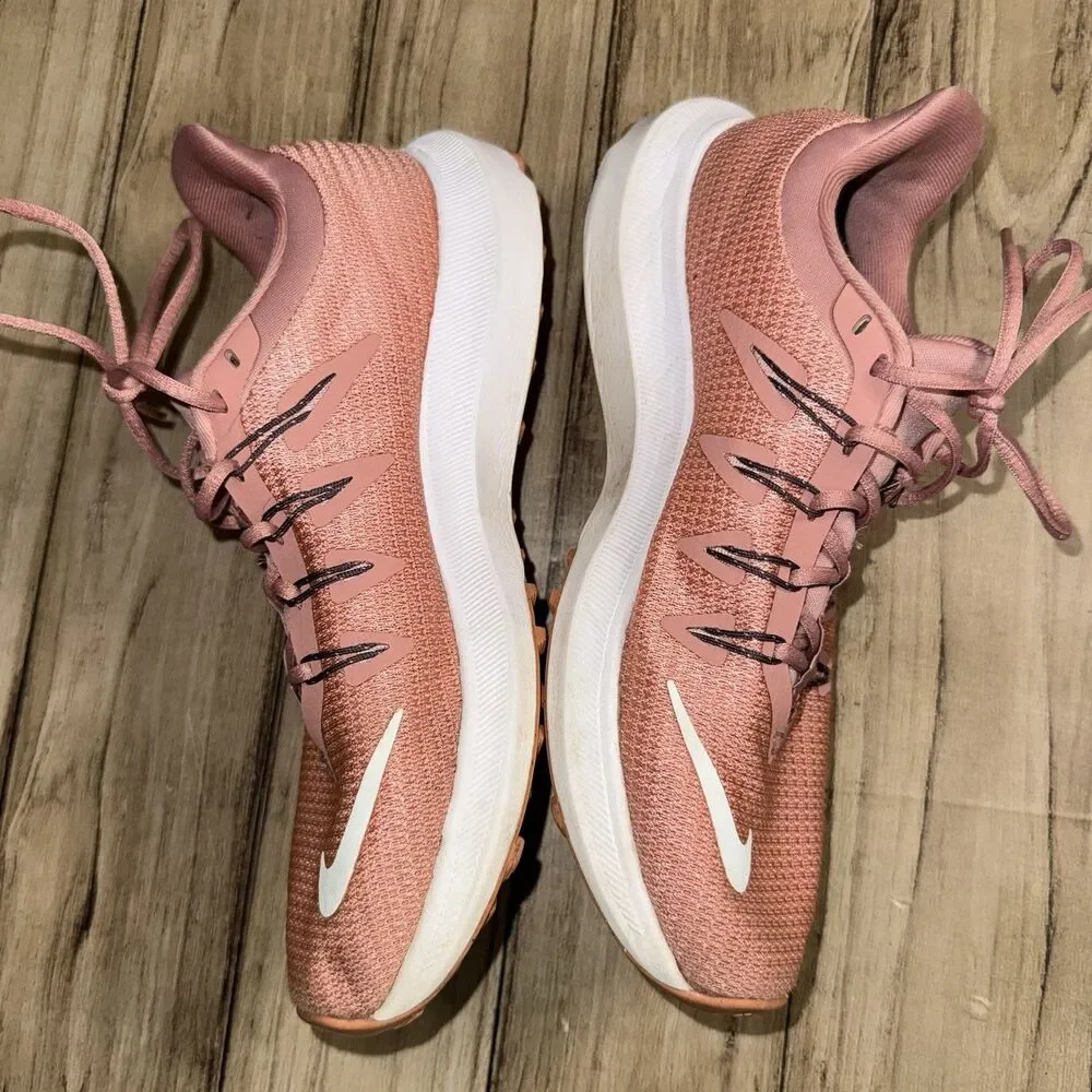 Nike Womens Quest AA7412-600 Pink Running Shoes Sneakers Size 7